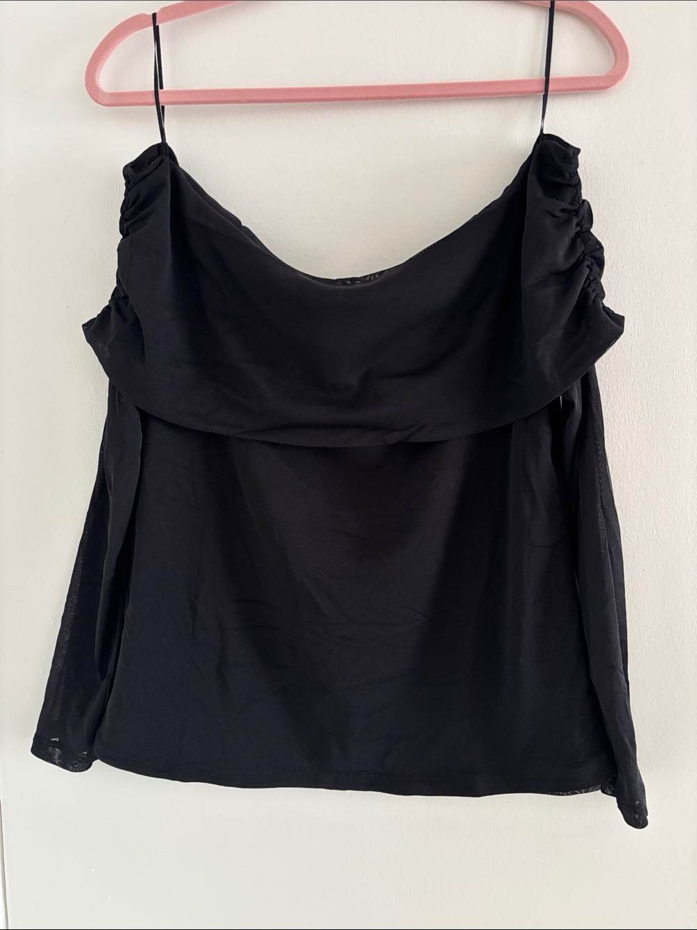 BR FACTORY | MESH OFF THE SHOULDER TOP | SIZE XL